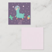 スペースラマ ノートカード (正面/裏面)