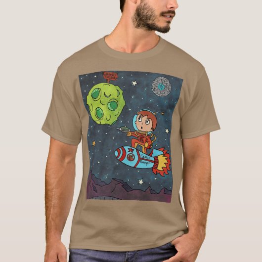 スペースレンジャー Tシャツ (正面)