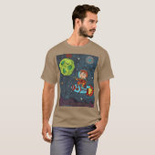 スペースレンジャー Tシャツ (正面フル)
