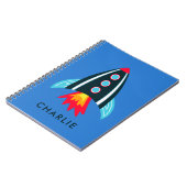 スペースロケットキッズ ノートブック (左側)