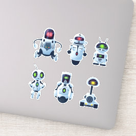 スペースロボット ビニールステッカー シール