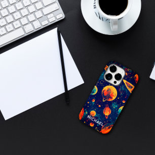 スペース宇宙飛行士のカスタムネーム Case-Mate iPhone 14 PROケース
