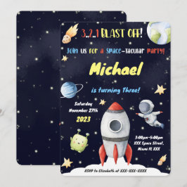 スペース招待状 招待状