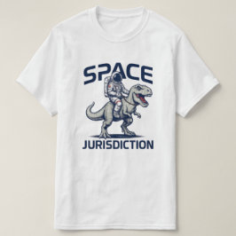 スペース管轄区域 宇宙飛行士+T+レックス+Tシャツ Tシャツ