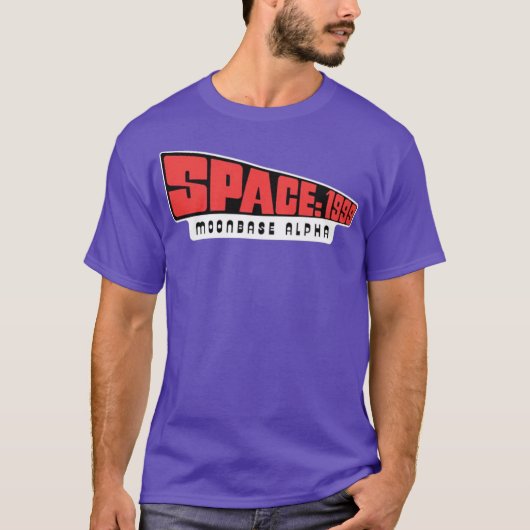 スペース1999 ムーンベース・アルファ Tシャツ (正面)