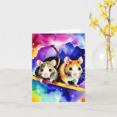 スペース アニマル パーズⅠ カード (黄色い花)