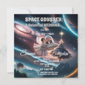 スペース・オデッセイ:天の結婚式 招待状 (正面)