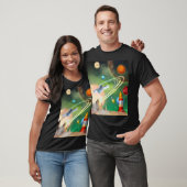 スペース(バージョン3) Tシャツ (ユニセックス)
