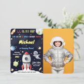 スペース フォト 招待状 (スタンド正面)