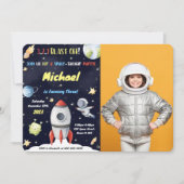 スペース フォト 招待状 (正面)