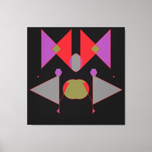 スペース・マティーニ・コネクション III キャンバスプリント (正面)