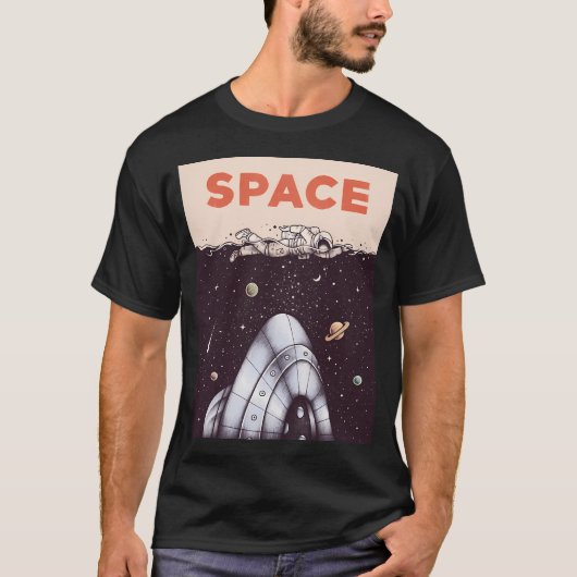 スペース Tシャツ (正面)