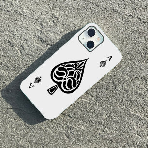 スペードのエース白黒遊カード Case-Mate iPhone 14ケース
