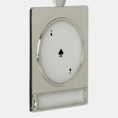 スペードのエース シルバープレートバナーオーナメント (右)