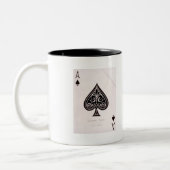 スペードのエース ツートーンマグカップ (左)