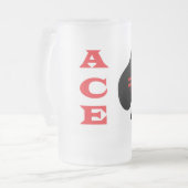 スペードのエース フロストグラスビールジョッキ (正面左)