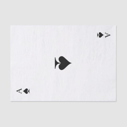スペードのエース 薄葉紙 (正面)