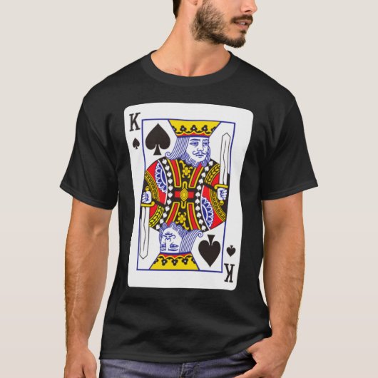 スペードのカー遊ドヴィンテージ王冠 Tシャツ (正面)