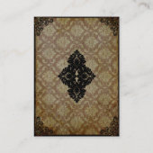 スペードのキング - 名刺 (裏面)