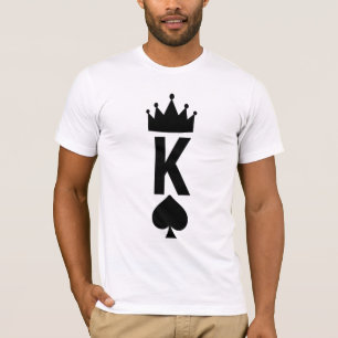 スペードのキングTシャツ Tシャツ
