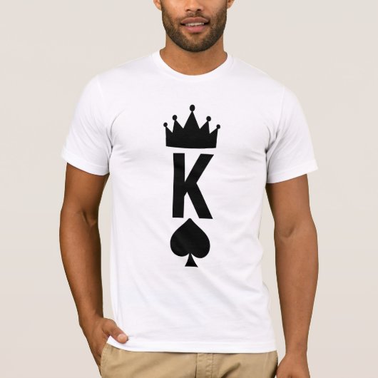 スペードのキングTシャツ Tシャツ (正面)