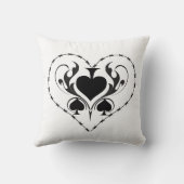 スペードのクイーンホールディングブラックエースサンダー_コーブ クッション (裏面)