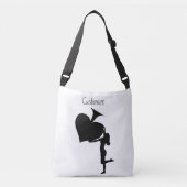 スペードのクイーンホールディングブラックエースサンダー_コーブ クロスボディバッグ (正面)