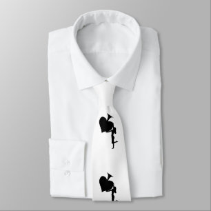 スペードのクイーンホールディングブラックエースサンダー_コーブ ネクタイ