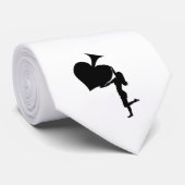 スペードのクイーンホールディングブラックエースサンダー_コーブ ネクタイ (ロール)