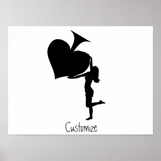 スペードのクイーンホールディングブラックエースサンダー_コーブ ポスター (正面)