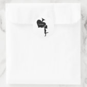 スペードのクイーンホールディングブラックエースサンダー_コーブ ラウンドシール (バッグ)