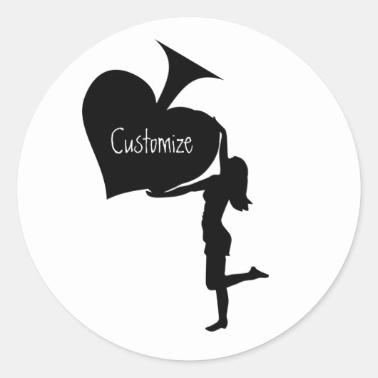 スペードのクイーンホールディングブラックエースサンダー_コーブ ラウンドシール (正面)