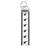 スペードのクイーンホールディングブラックエースサンダー_コーブ リストバンドキーホルダー (鍵トップ)