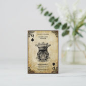 スペードのグランジな女王 名刺 (スタンド正面)