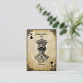 スペードのグランジな王 名刺 (スタンド正面)