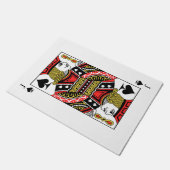 スペードのジャック ドアマット (アングル)