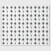 スペードのトランプのポーカーのエース ラッピングペーパー (フラット)