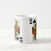 スペードのマグの女王 コーヒーマグカップ (中央)