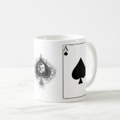スペードのマグカードのエース! コーヒーマグカップ (正面右)