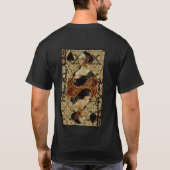 スペードのワイシャツの女王 Tシャツ (裏面)