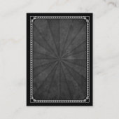 スペードのヴィンテージのエース 名刺 (裏面)