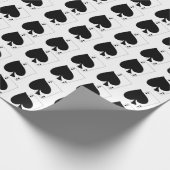 スペードの包装紙のエース ラッピングペーパー (角)