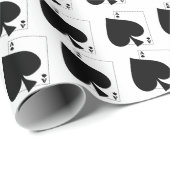 スペードの包装紙のエース ラッピングペーパー (ロールコーナー)