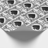 スペードの包装紙のエース ラッピングペーパー (角)