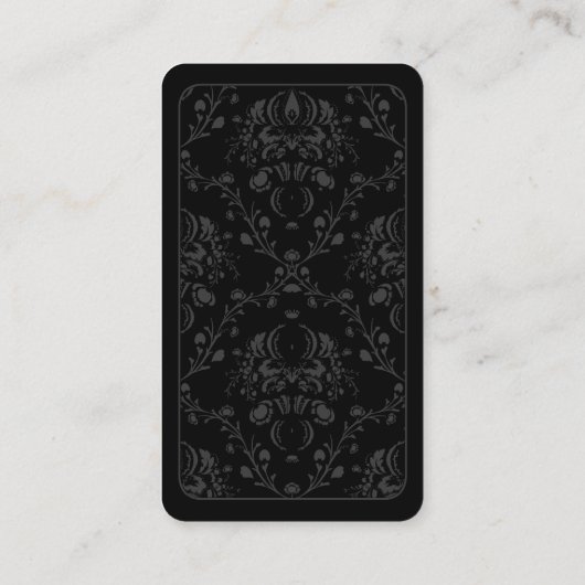 スペードの名刺のエース 名刺 (裏面)