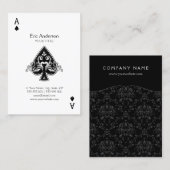 スペードの名刺のエース 名刺 (正面/裏面)