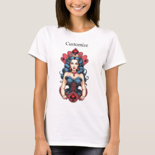 スペードの女王サンダーカーヴ Tシャツ