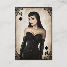 スペードの女王-名刺 名刺