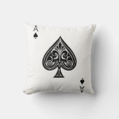 スペードの枕のエース クッション (正面)