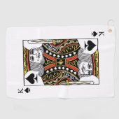 スペードの王 ゴルフタオル (横)